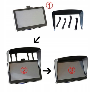 OSŁONA PRZECIWSŁONECZNA daszek GPS NAWIGACJA TIR 7 Model 0000035654
