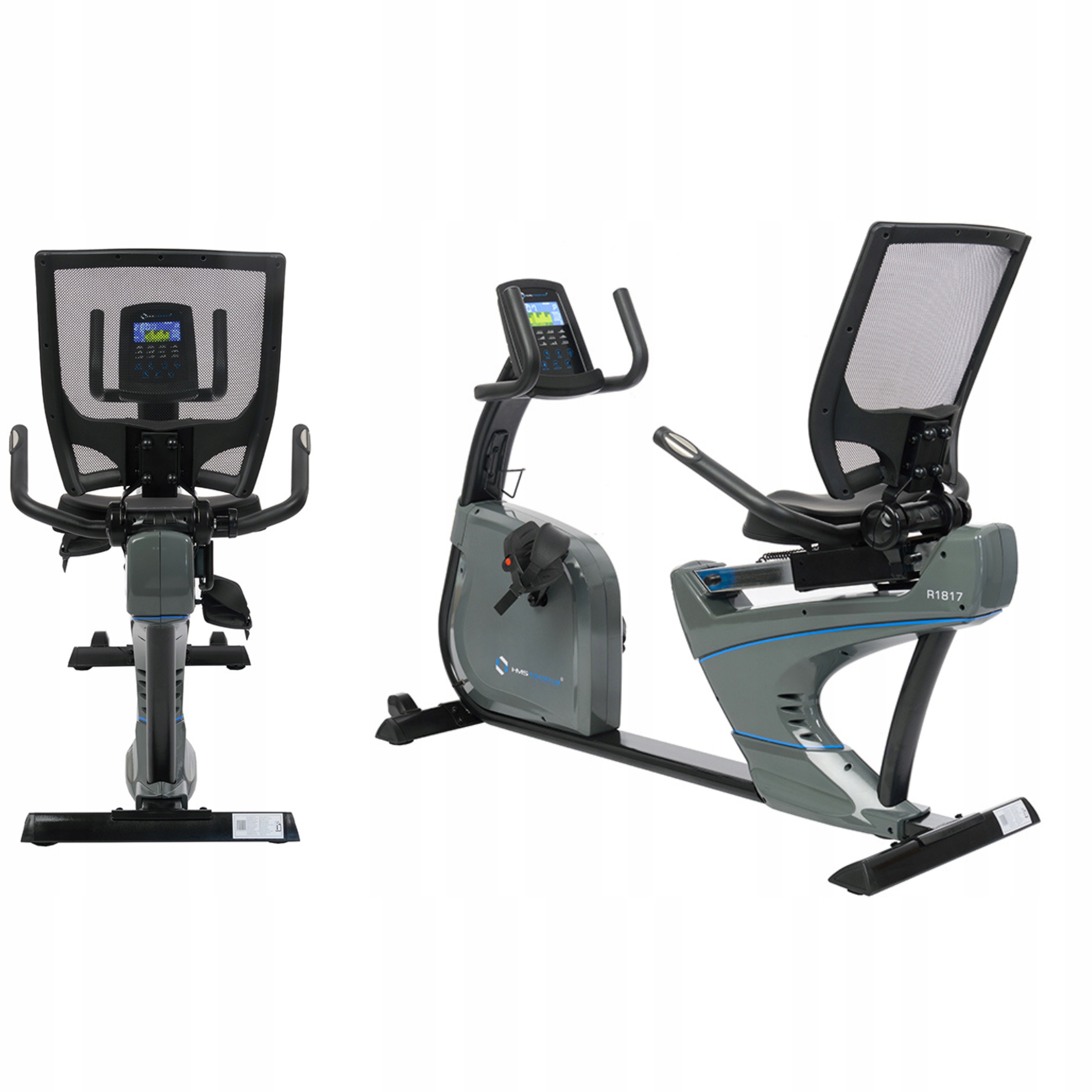 Rower Rehabilitacyjny Poziomy Hms Premium Elektromagnetyczny Generator