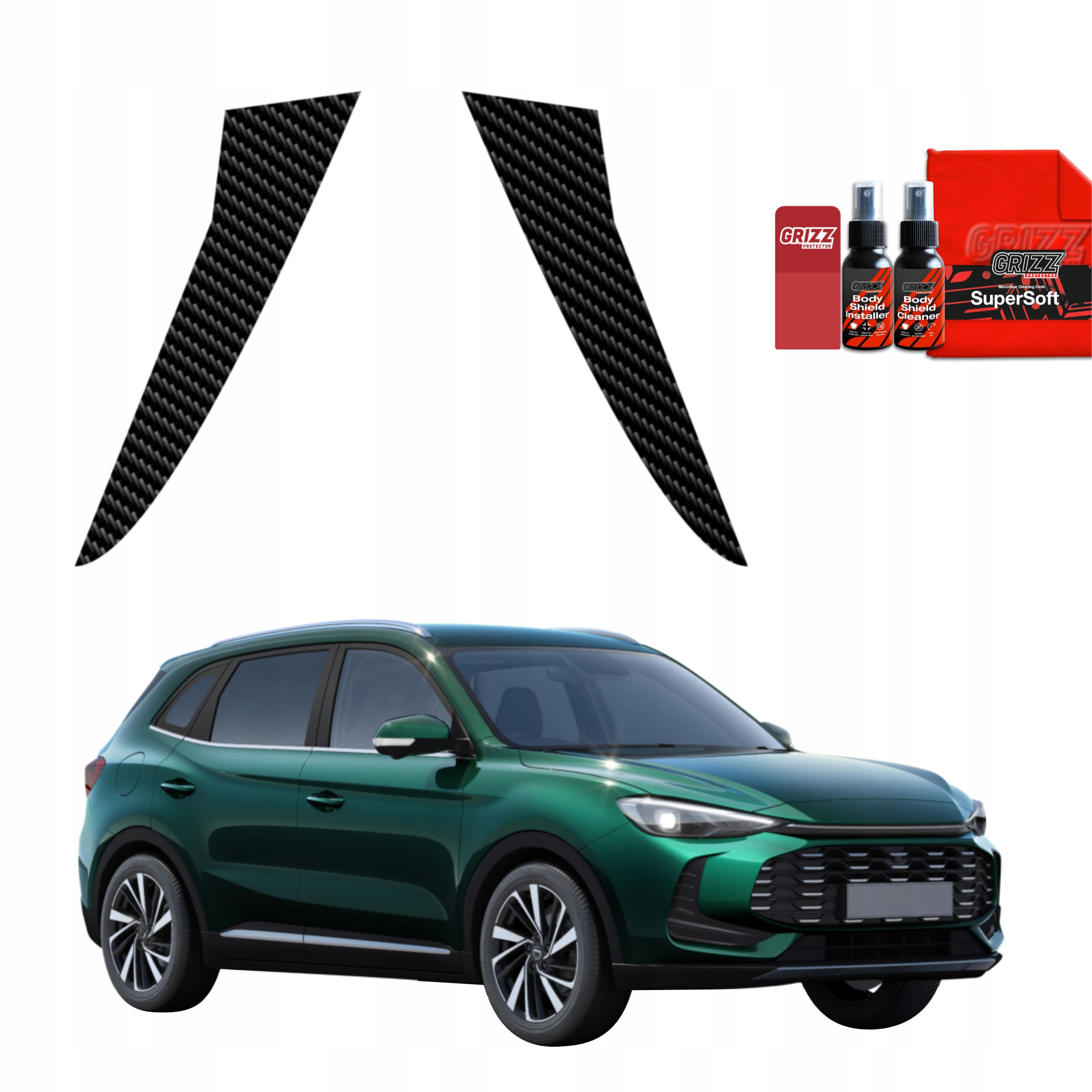 2v1 Fólie na sloupky pro Mg Zs Hybrid+ (2024-2025)