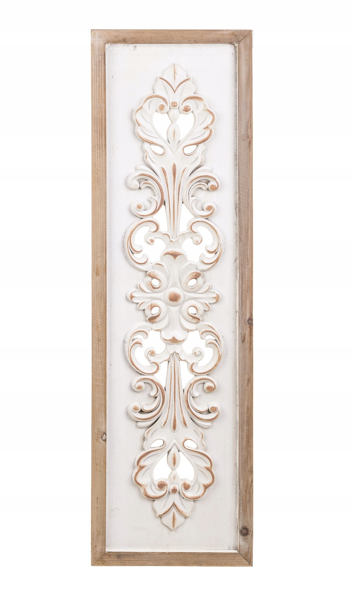 Starožitná drevená vyrezávaná Nástenná Dekorácia Vintage dekoratívny panel