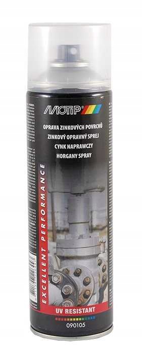 Cynk Naprawczy W Sprayu 500ML Motip Dupli Galwanizacja Ochronna Korozja