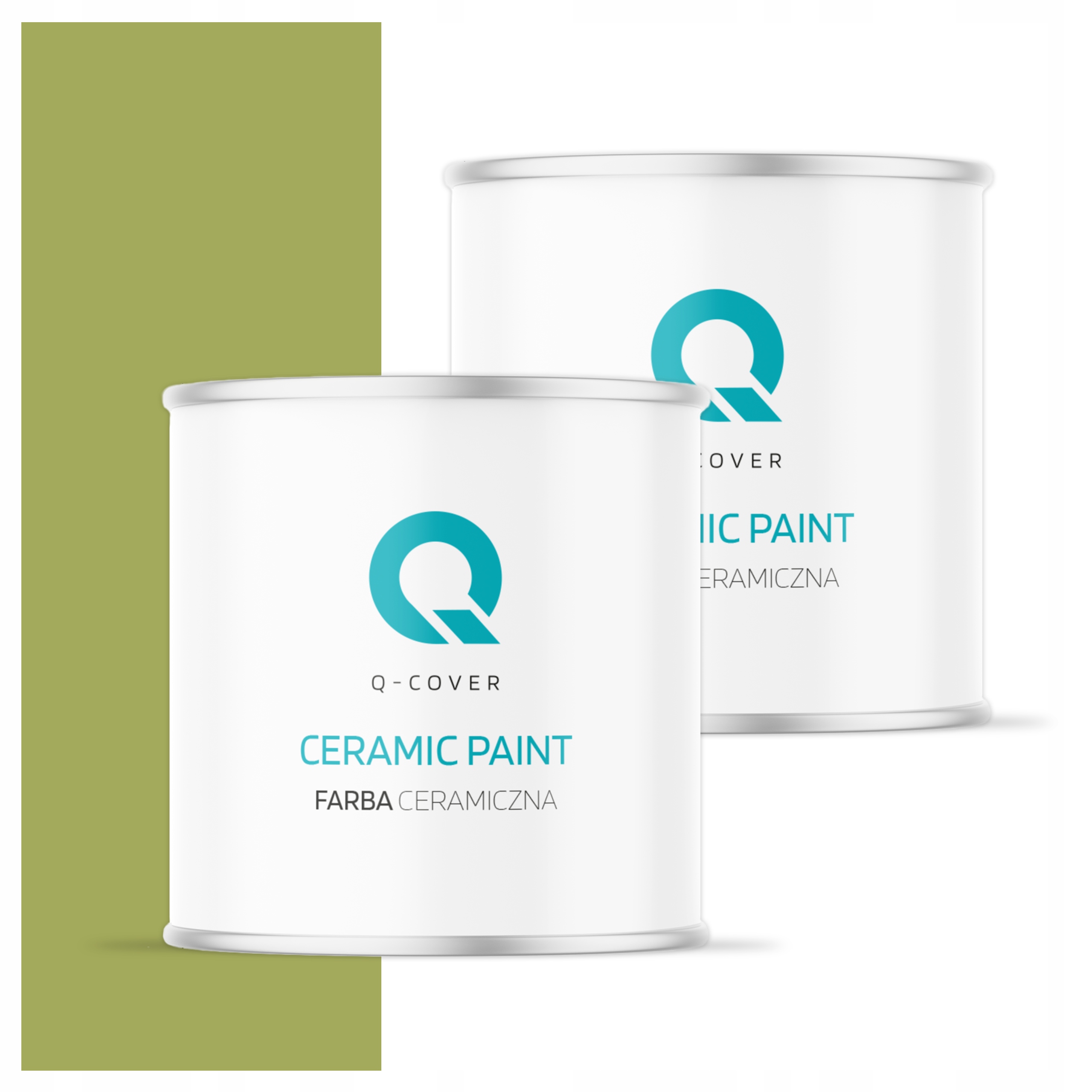 Keramická umývateľná farba na interiér 2L Hlboká hrachová farba Tmavá H2437