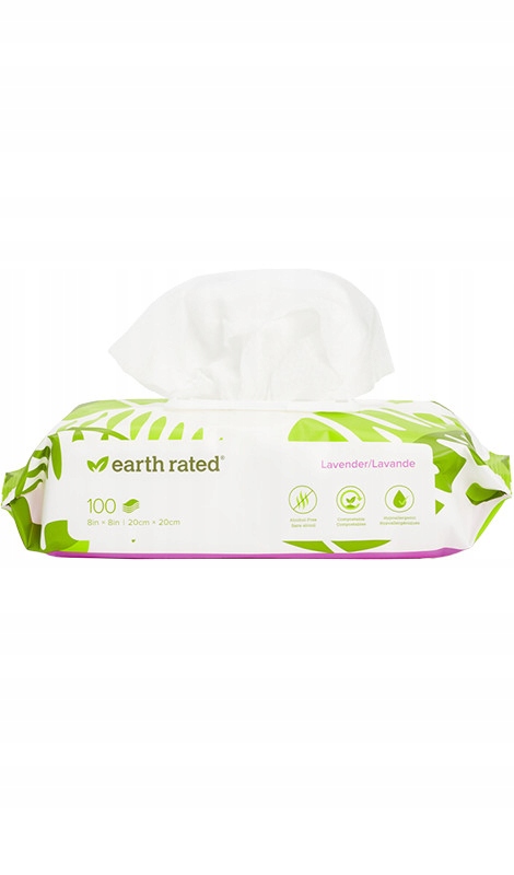 

Earth Rated Chusteczki lawendowe 100 szt. dla psa
