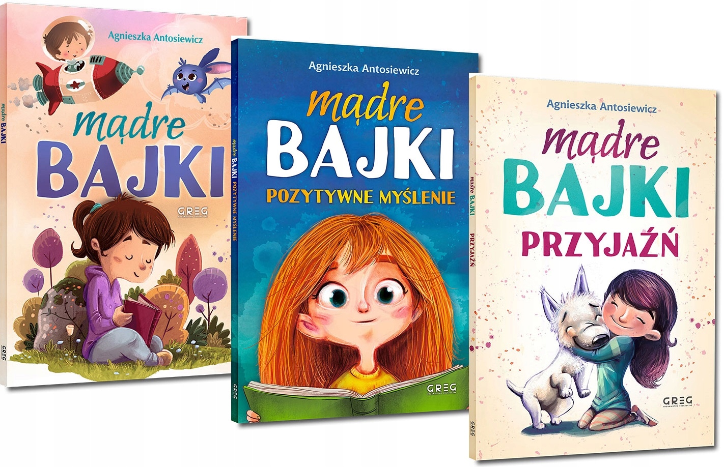 

Mądre Bajki Agnieszka Antosiewicz 3 Tomy