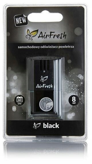 ZAPACH SAMOCHODOWY NEW-AIR FRESH BLACK - 8ml.