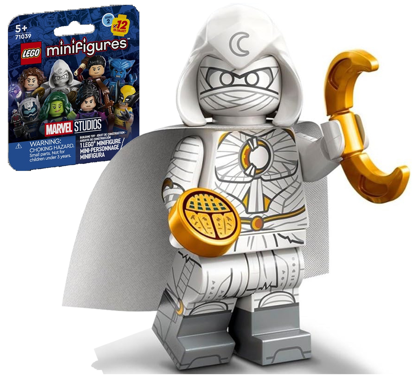 Lego Minifigurky 71039 Marvel Série 2 Moon Knight