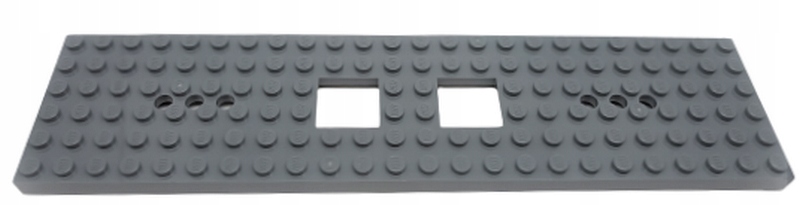 

Lego Płytka 6X24 Podwozie Pociągu C Szary 92088