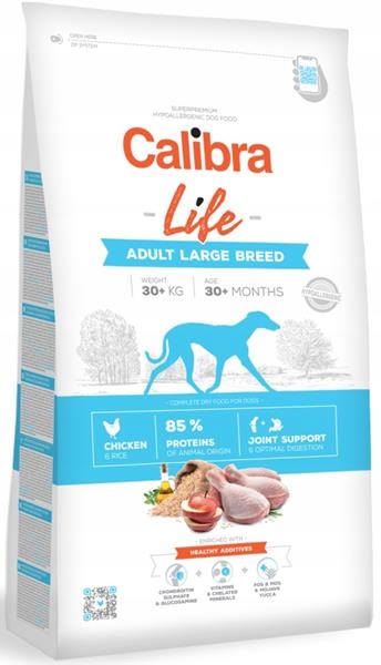 Levně Calibra Dog Life Adult Large Breed Chicken 2,5 kg