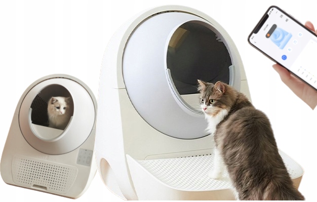 Catlink Pro-X Luxury išmanusis savaime išsivalantis kačių tualetas, 13 l, su Wi‑Fi
