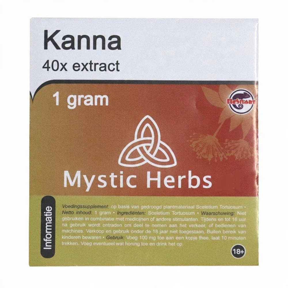 

Sceletium Tortuosum – Kanna 40x ekstrakt 1 gram