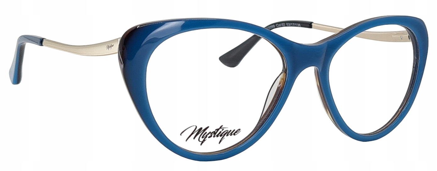 Okulary oprawki niebiesko-czarne Mystique M22099