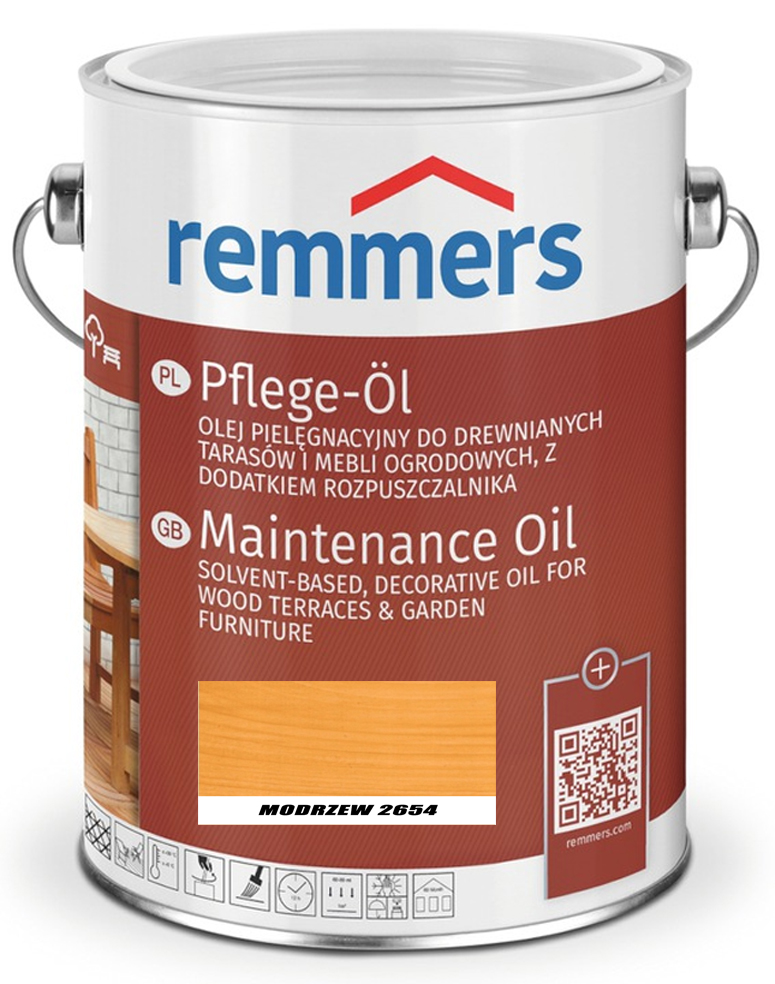 REMMERS OLEJ DO DESKI TARASOWEJ 2,5L MODRZEW Zastosowanie Meble ogrodowe Tarasy drewniane