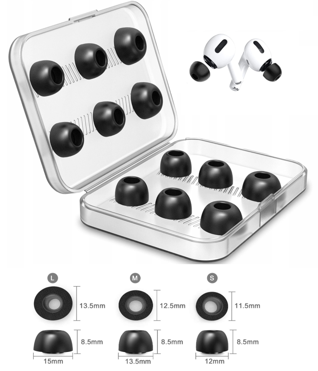 

Nakładki Pianki New Bee Do Airpods Pro Memory Foam
