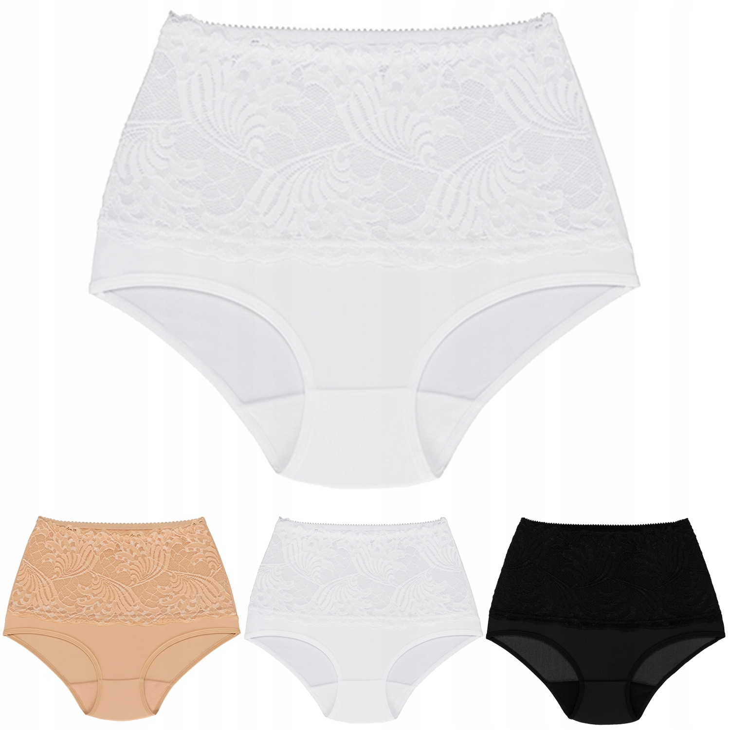 Wol-Bar Kaja 3-pack MIX Vysoké kalhotky Kalhotky L