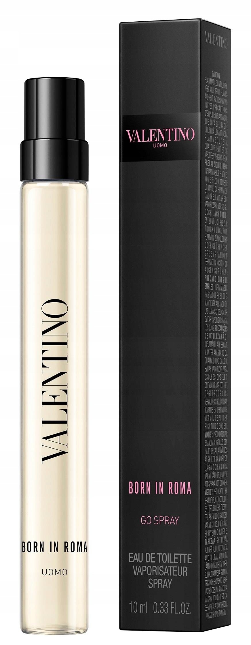 Valentino Born In Roma Uomo Edt Go Spray 10 ml pánský sprej