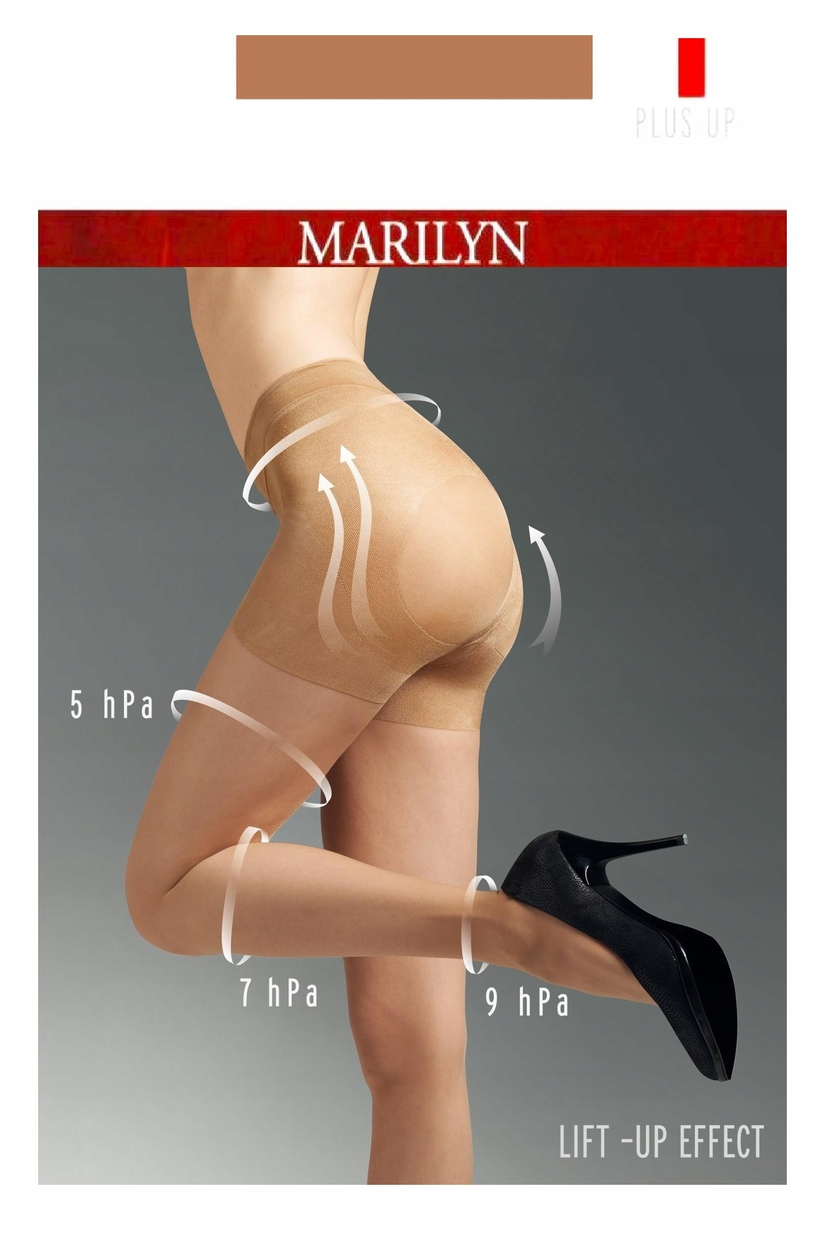 

Rajstopy Wyszczuplające Marilyn Plus Up 20 Den 4-L