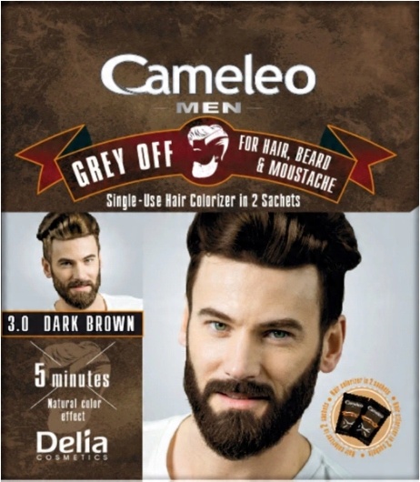 

Cameleo Farba do Włosów Brody 3.0 Ciemny Brąz