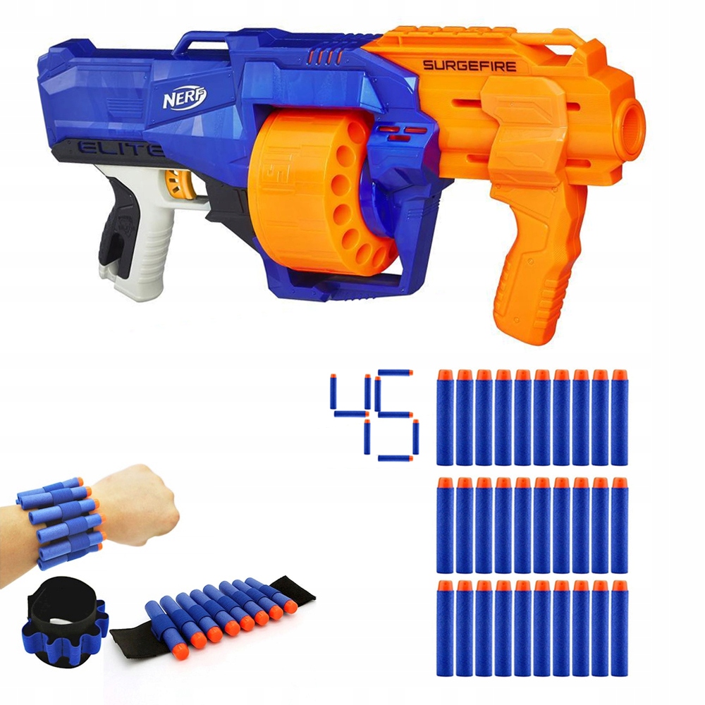 

Wyrzutnia Nerf N-strike Elite Surgefire +dodatki