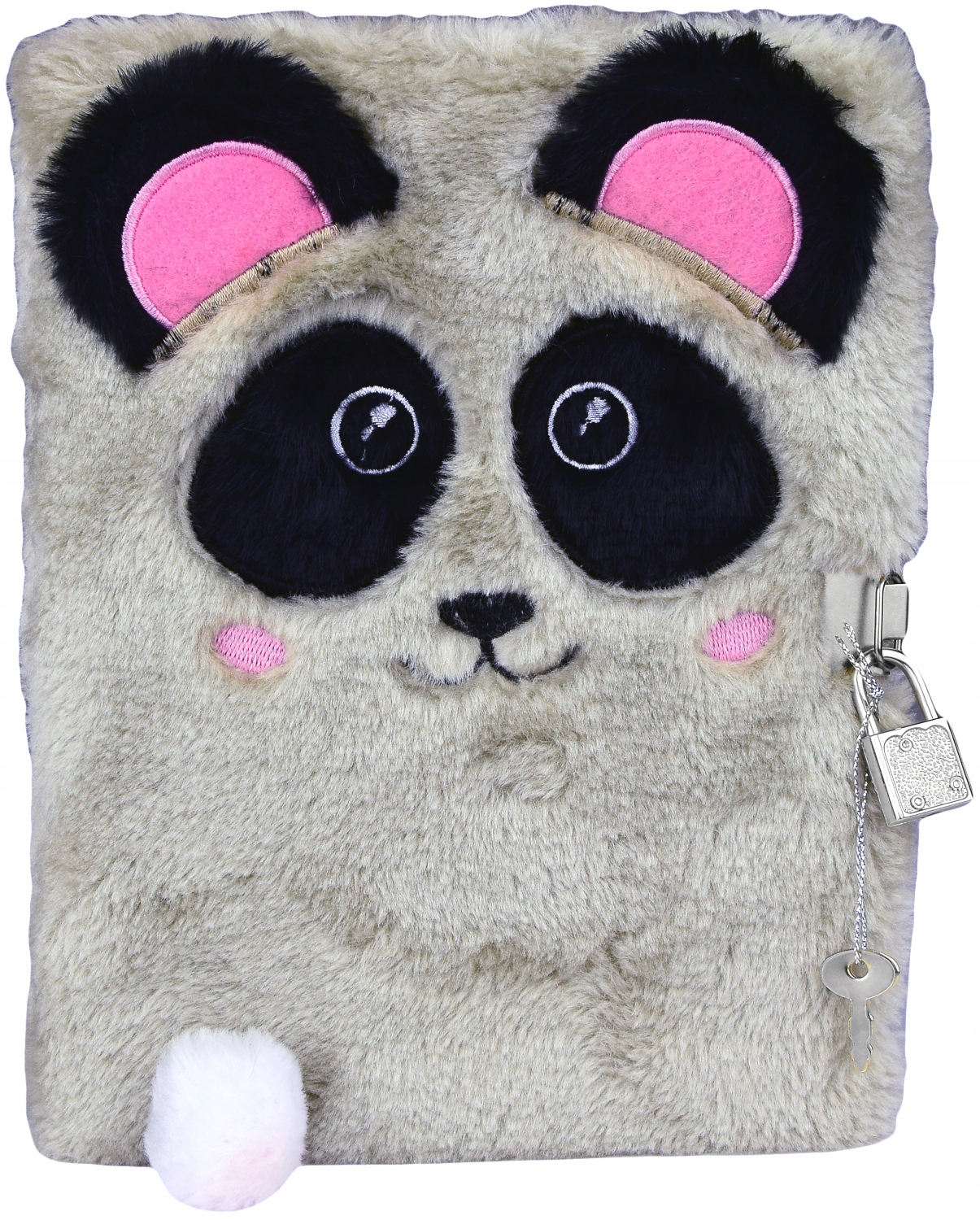 

Pamiętnik Z Kłódką Włochacz 96K Miś Panda 643163