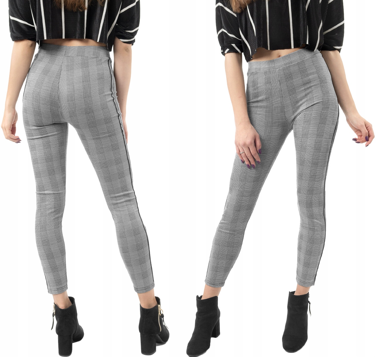 

Legginsy Rurki Damskie z Lampasami PL09-01 XL/XXL