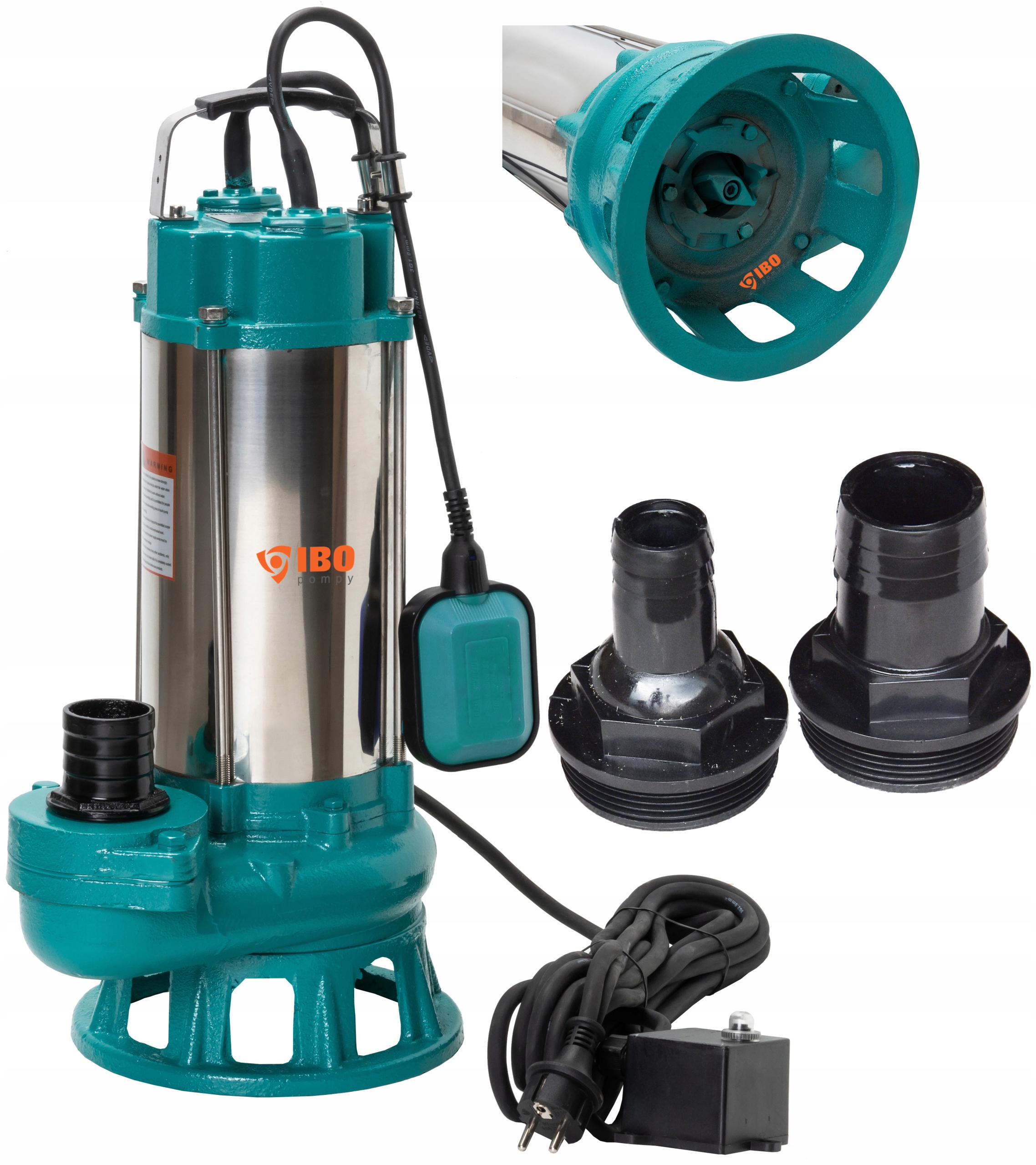 Ponorná pumpa do žumpy odpadových vôd V 370 Ibo s úzkym drvičom