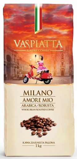 Kawa Vaspiatta Milano Amore Mio ziarnista 1 kg