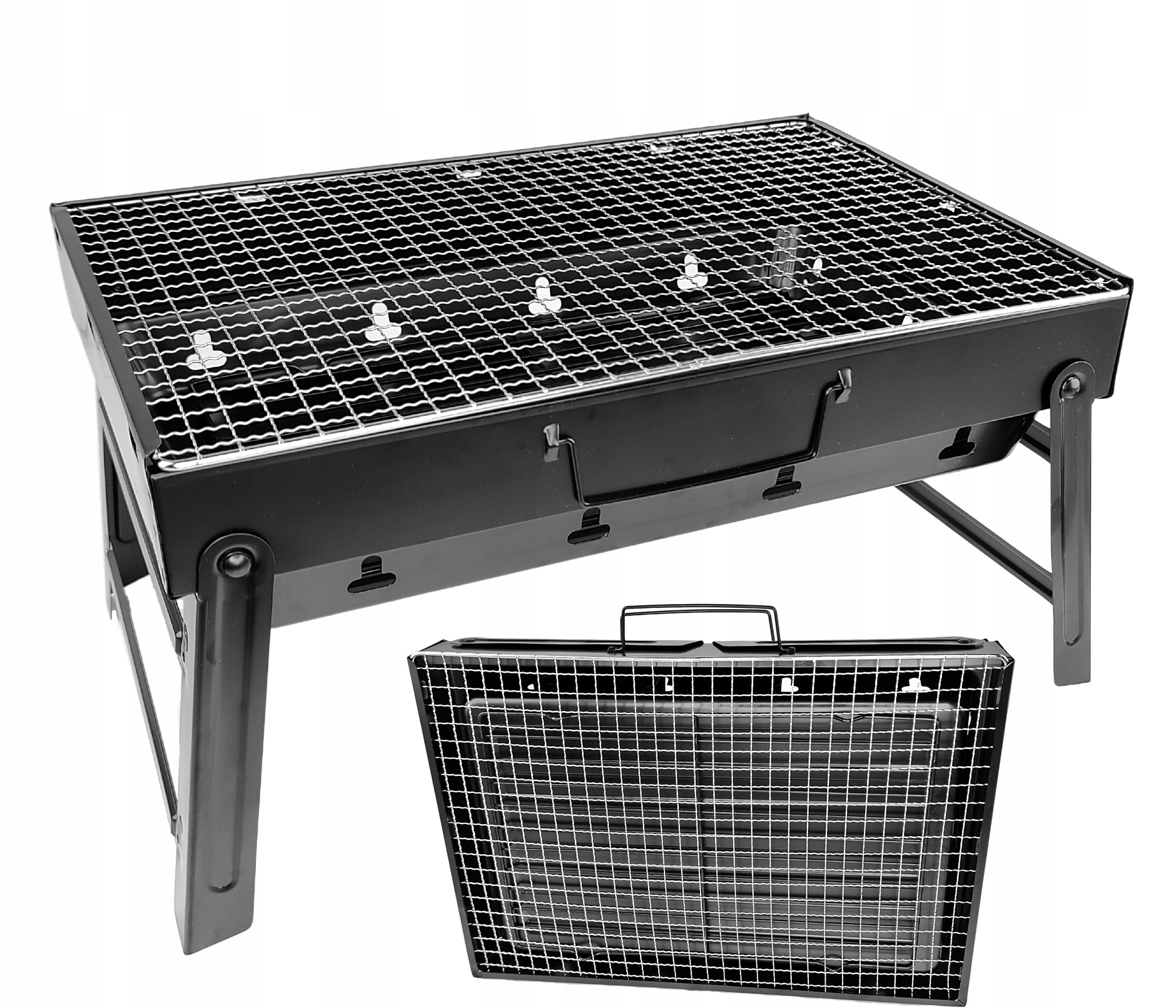 

Grill Turystyczny Przenośny Składany Walizka 43cm