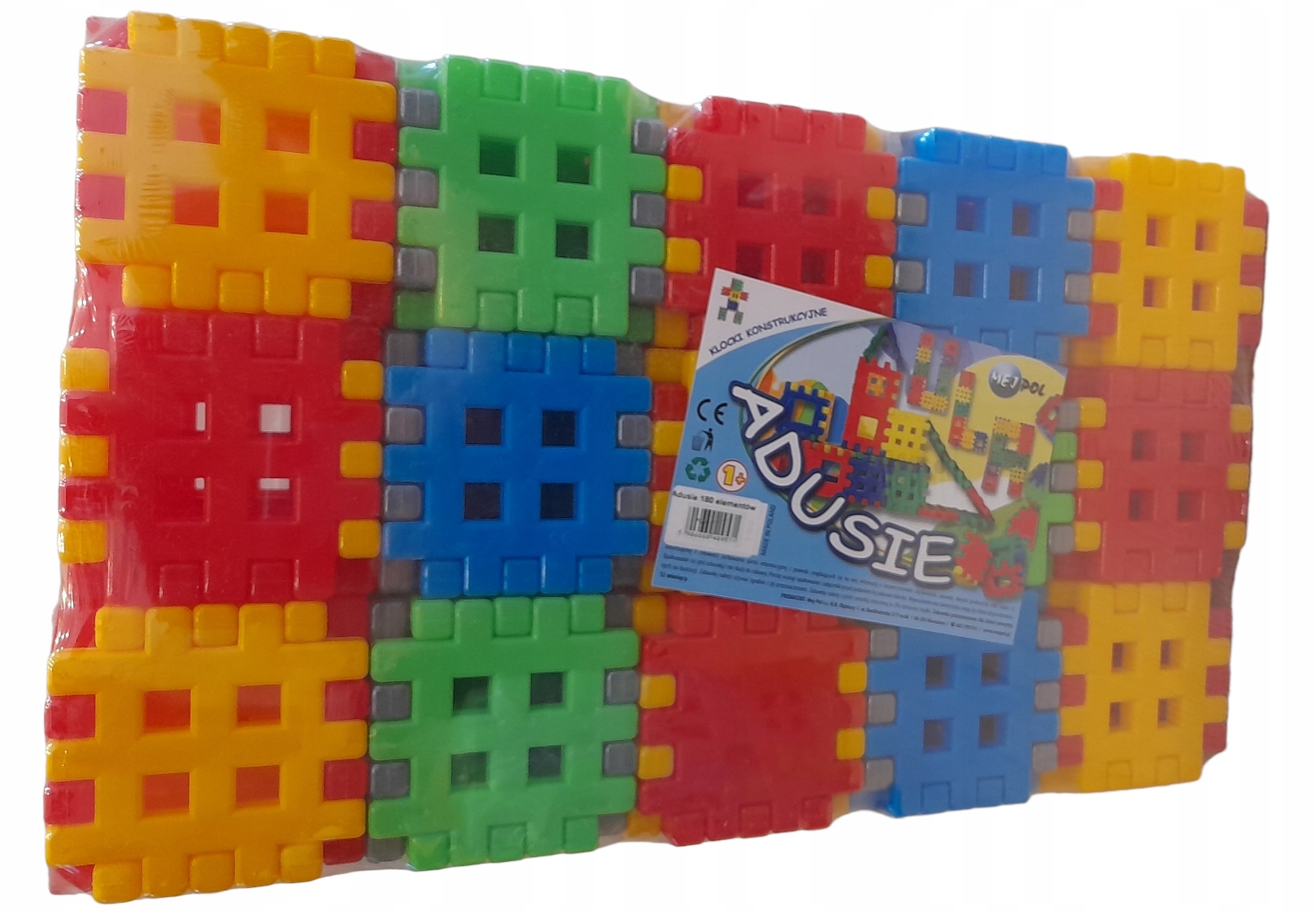 

Adusie Klocki Konstrukcyjne Wafle 180 elementów