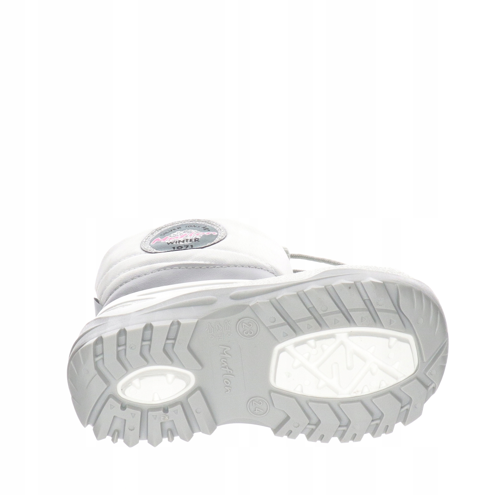 RENBUT MUFLON ŚNIEGOWCE OCIEPLANE TRAPERY R.25/26 Długość wkładki wew. 16.4 cm