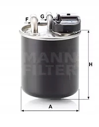 Mann-Filter WK 820/16 топливный фильтр