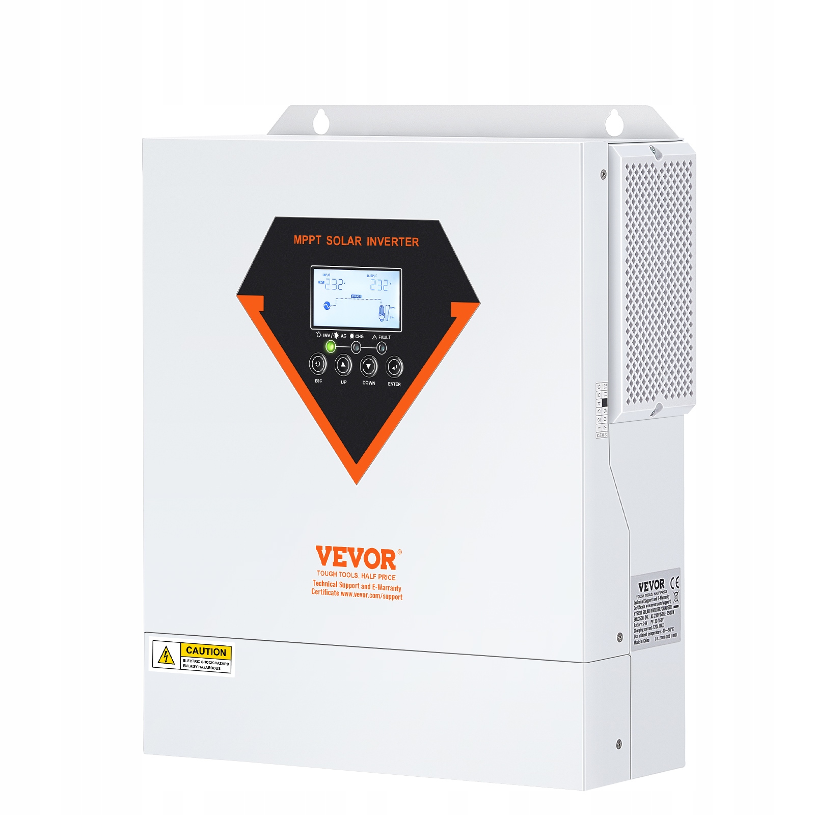 VEVOR Inwerter Solarny Hybrydowy Inwerter Solarny 2W1 3500w 7000 VA