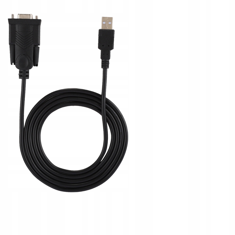 Kabel konwerter USB 2.0 na RS232 z żeńskim złączem DB9 1.5M
