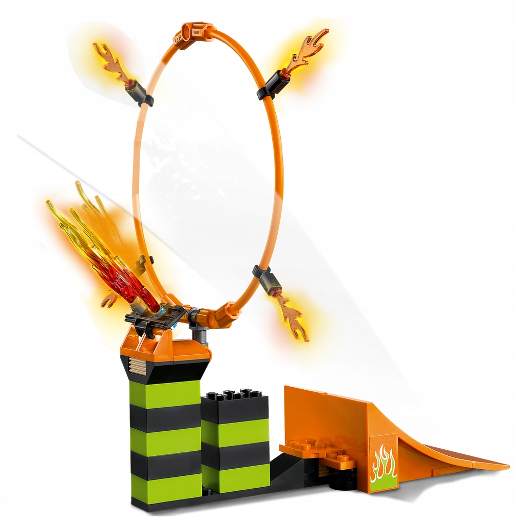 

Lego City Skocznia Płonąca Obręcz 3 Warianty 60299