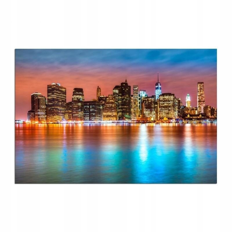 Obraz Plátno Canvas Manhattan s východem 80x60