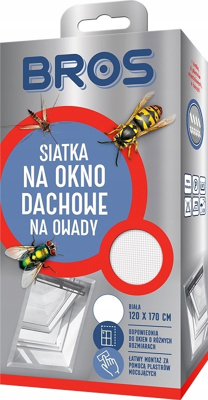 

Siatka na Okno Dachowe 120x170 Biała Bros
