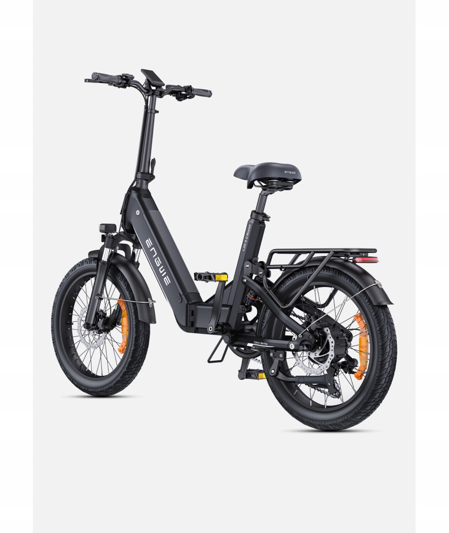 Rower elektryczny Engwe L20 3.0 Boost Czarny 48V 13.5Ah 20" x 3.00"