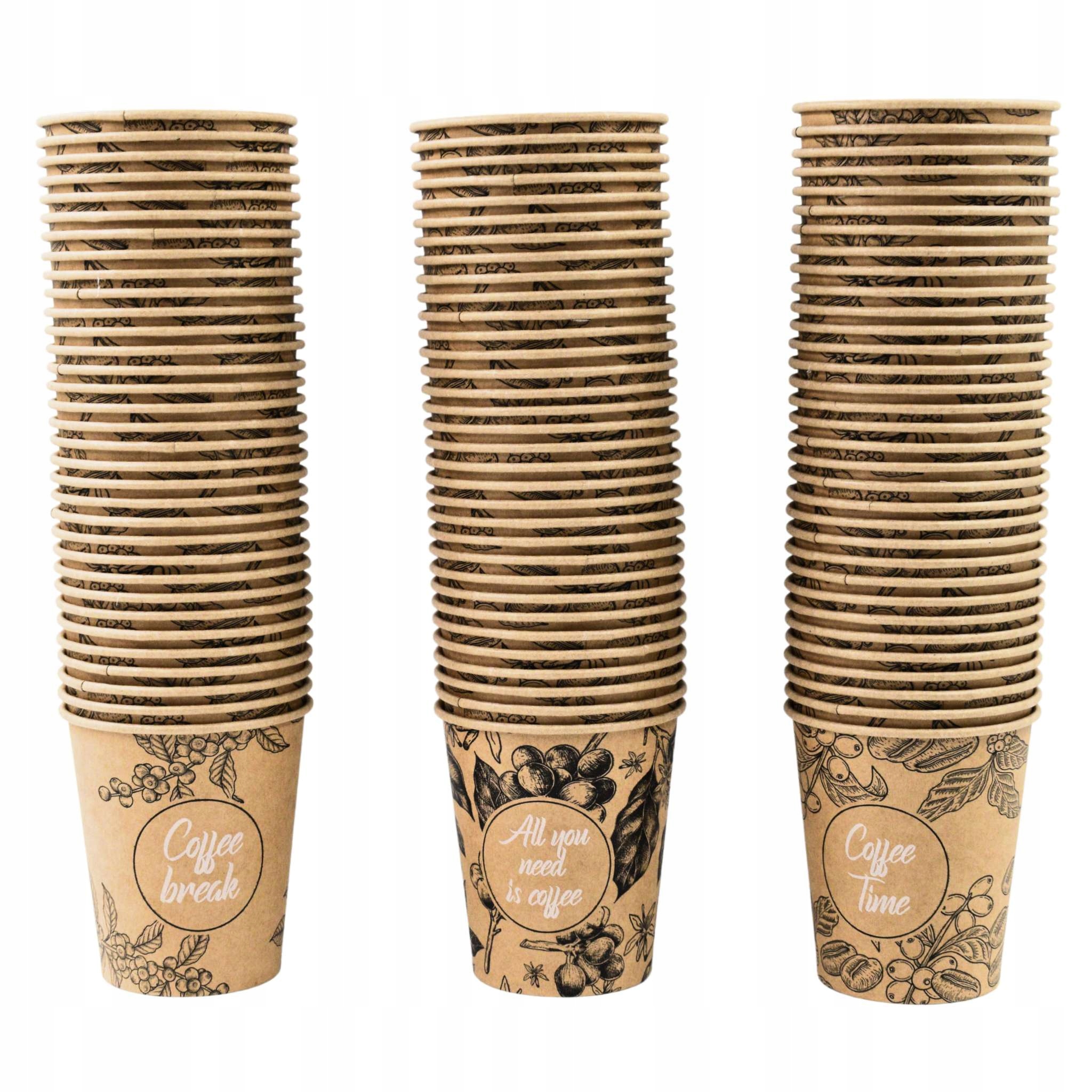 Kubki papierowe Kram All You Need Kraft 180 ml 100 szt. EAN (GTIN) 5904633040929