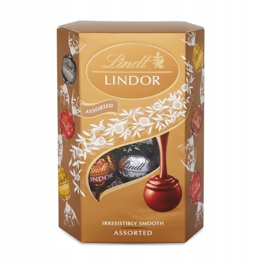 Čokoládové pralinky Lindt Lindor Assorted s náplní 200 g