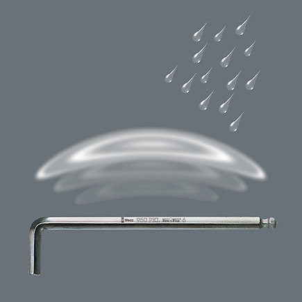 KLUCZ IMBUSOWY HEX CHROM DŁUGI Z KULKĄ 1,5MM WERA Waga produktu z opakowaniem jednostkowym 0.1 kg