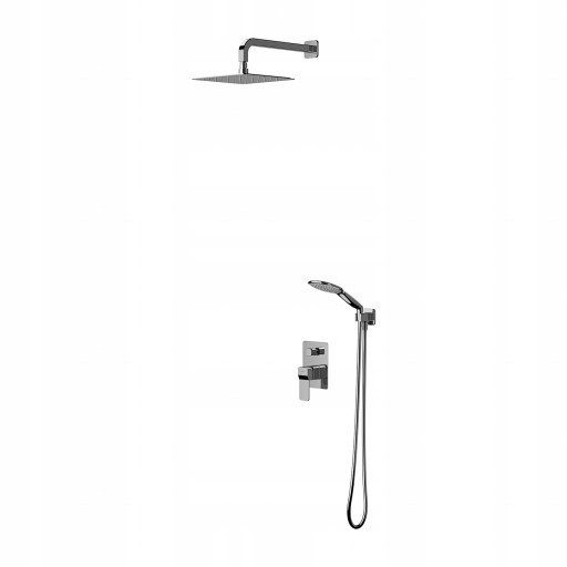 Sprchový Stĺp S Podomietkovou Batériou, Chróm