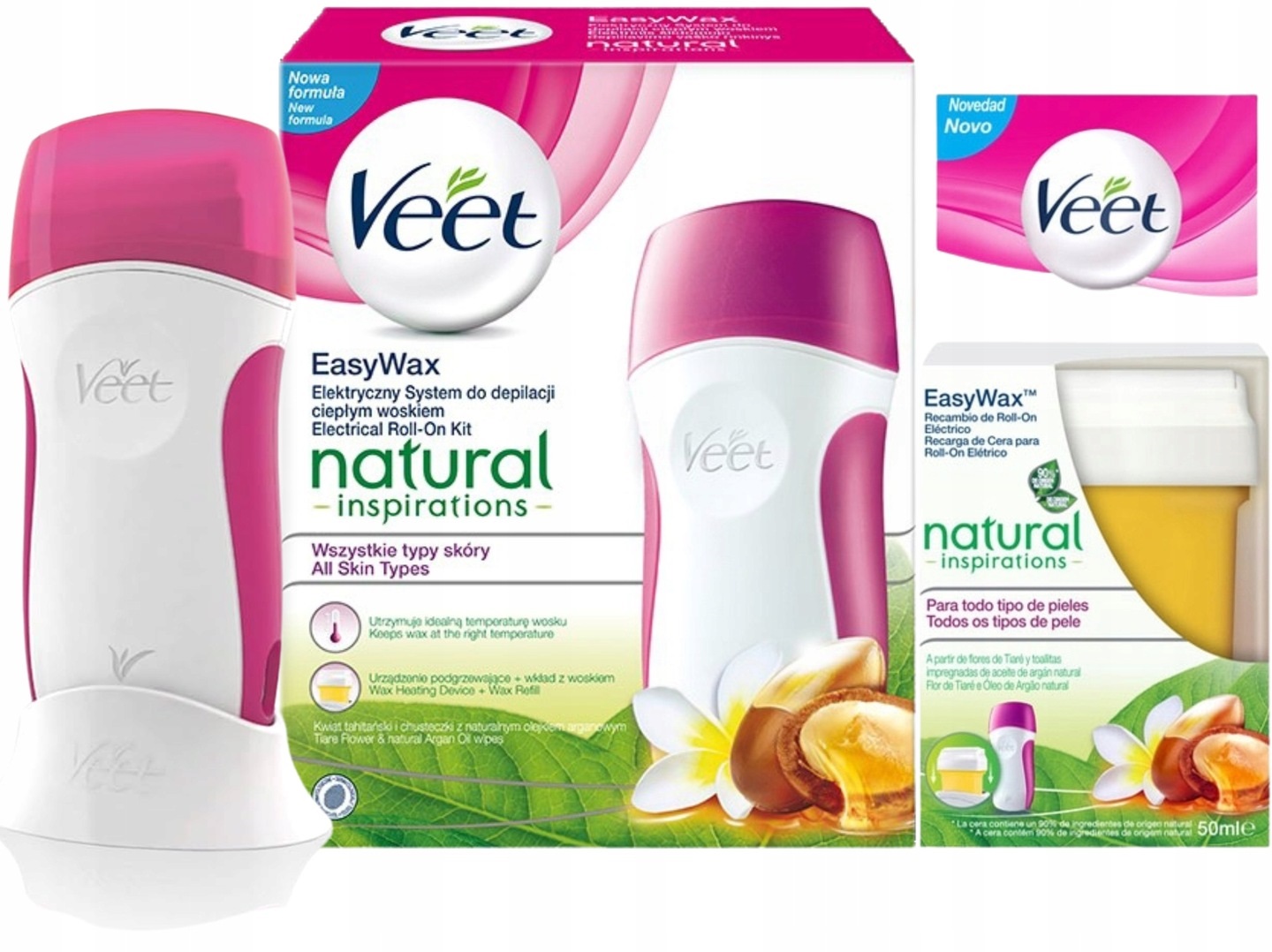 Veet elektrický Systém Pro Depilaci vosk Zařízení Vložka Pro Domácí Depilaci