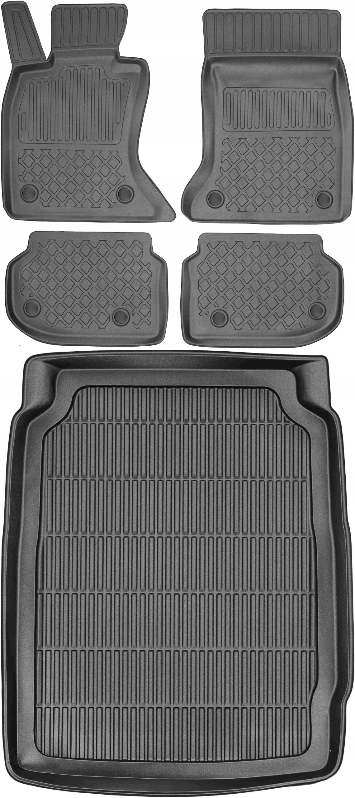 Bmw 5 F10 Sedan 2010-2013 Koberce batožinový priestor