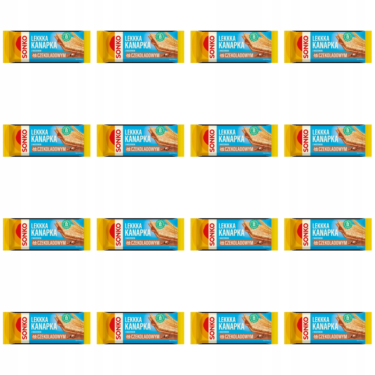 Levně 16 x 30 g Sonko Lehký sendvič s čokoládovou náplní Karton