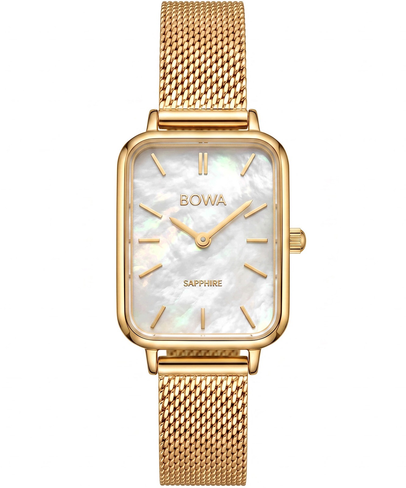 Dámské hodinky Bowa Dubai Pearl-Gold Mesh 20
