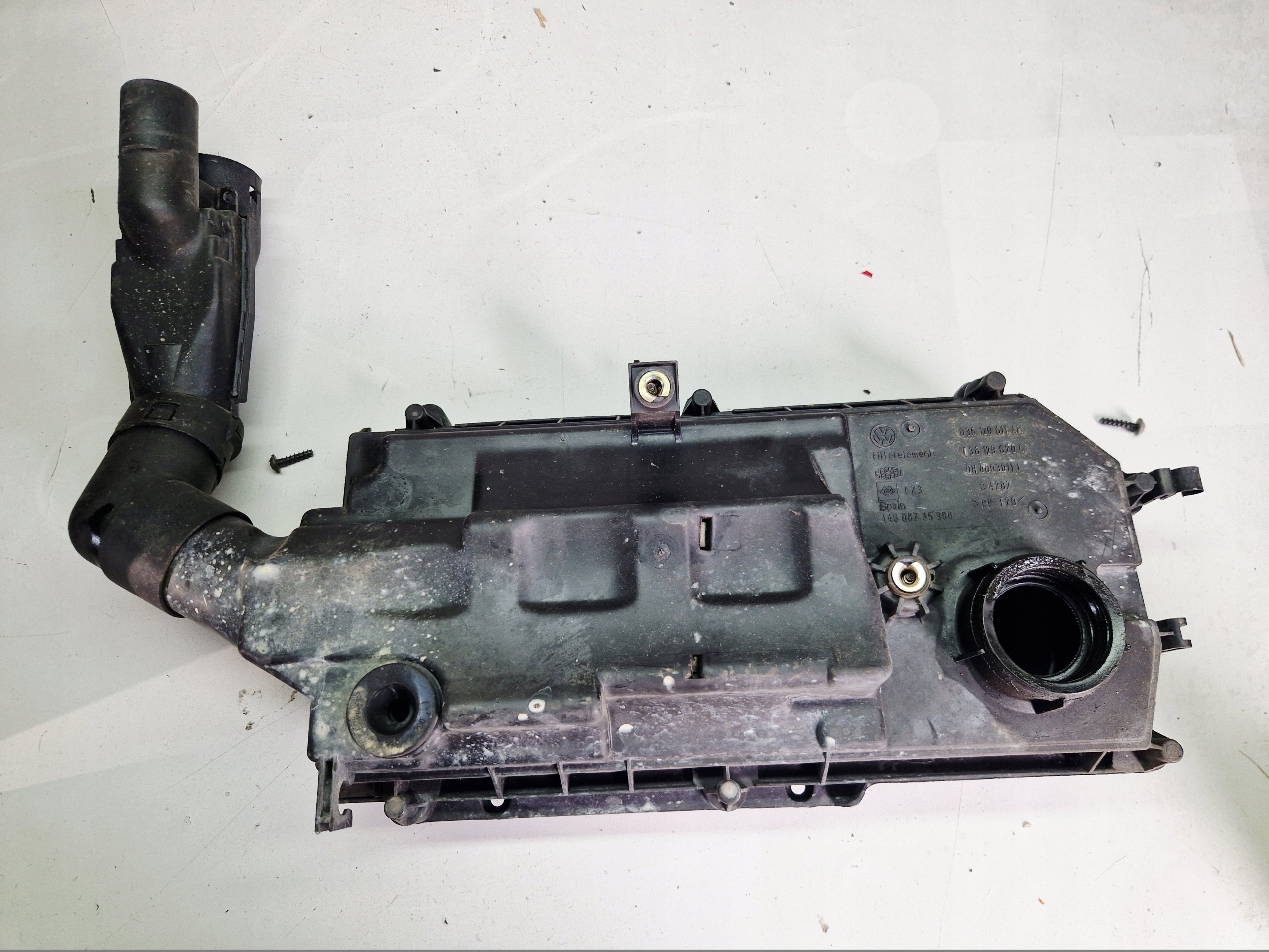 Gehäuse filter luft rohr DOLOT VW GOLF 4 IV 1.4 Benzin 036129611AM