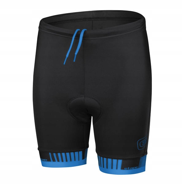 Etape Dětské Kalhoty Junior 2.0 S Vložkou, černá/modrá Velikost 164/170