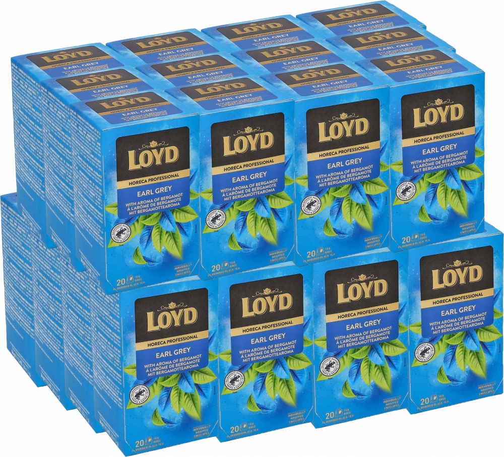Herbata Loyd Earl Grey w saszetkach 1,7 g x 20 szt x28