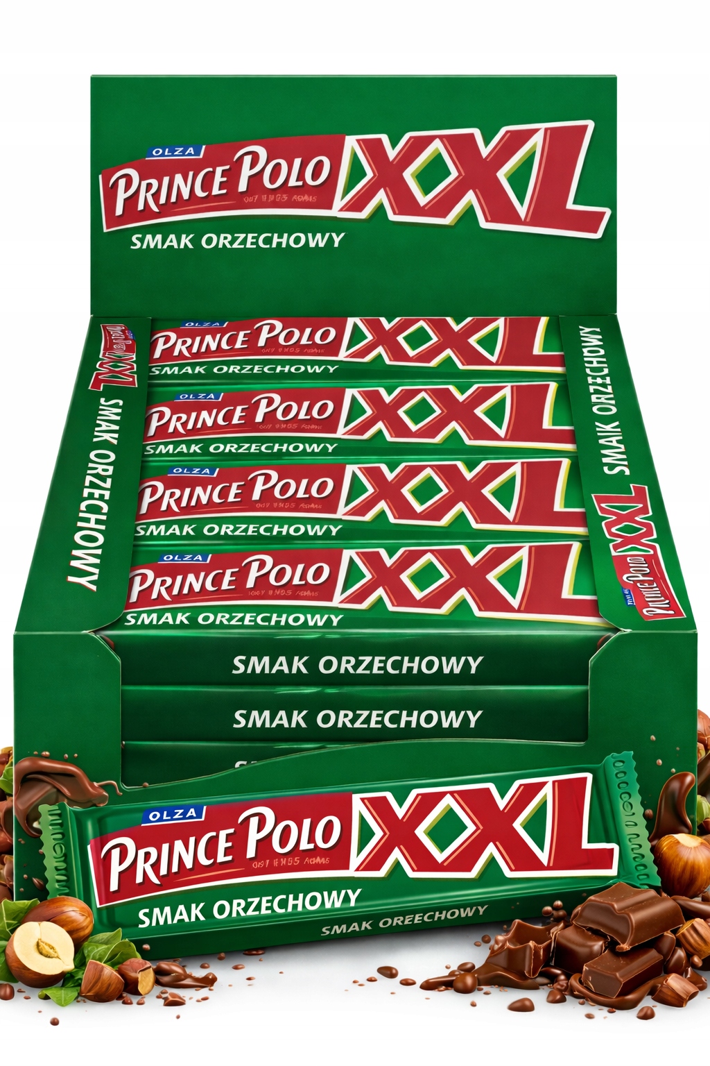 Levně Prince Polo Classic XXL Oplatka s arašídovým krémem a čokoládou 35 x 45 g Sada