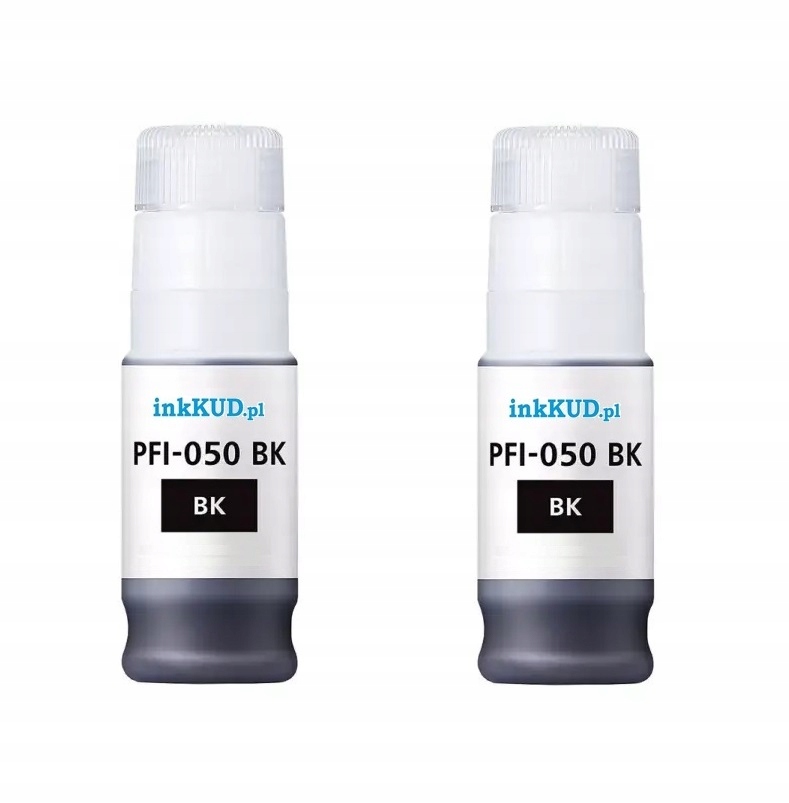 2 x Tusze PFI-050 Bk do plotera Canon TC20 TC21