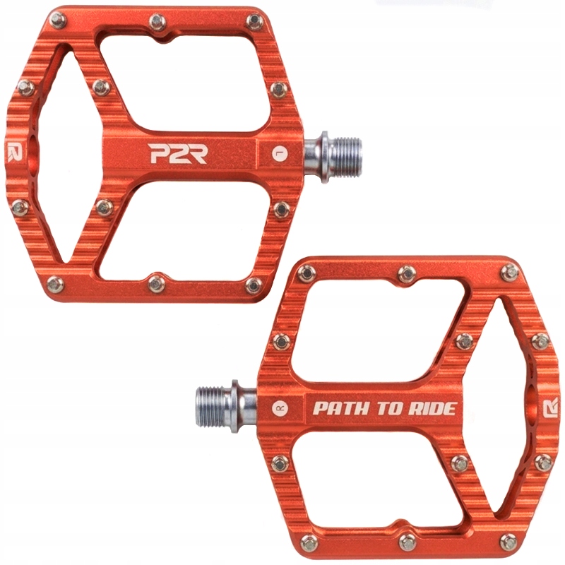 Pedały Rowerowe Mtb Aluminiowe Platformowe Do Roweru Platformy Z Pinami Moc